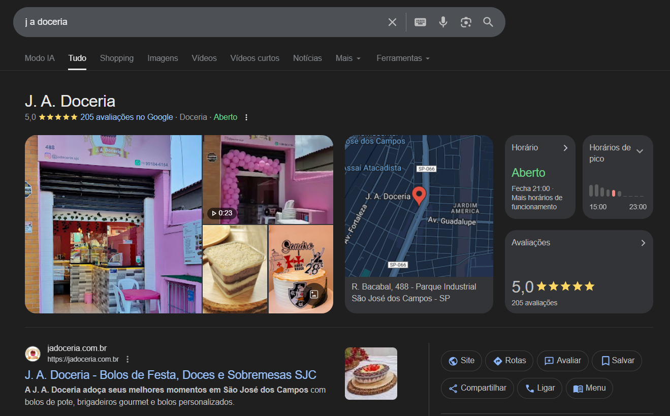 Otimização de Perfil Google Meu Negócio em São José dos Campos